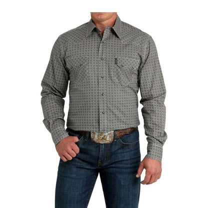 Cinch Men's Snap Button Modern Fit Shirt weis-western-wear