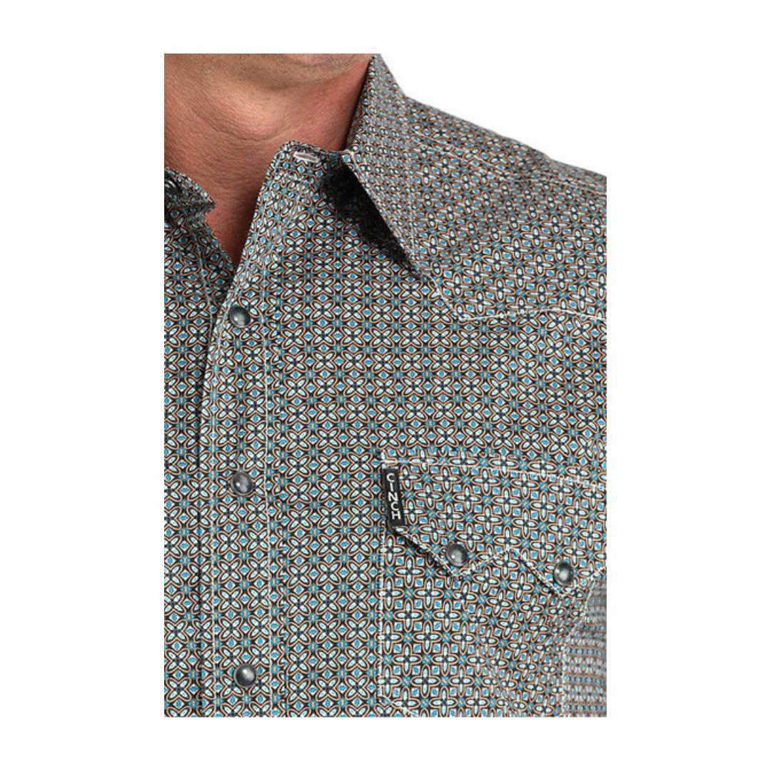 Cinch Men's Snap Button Modern Fit Shirt weis-western-wear