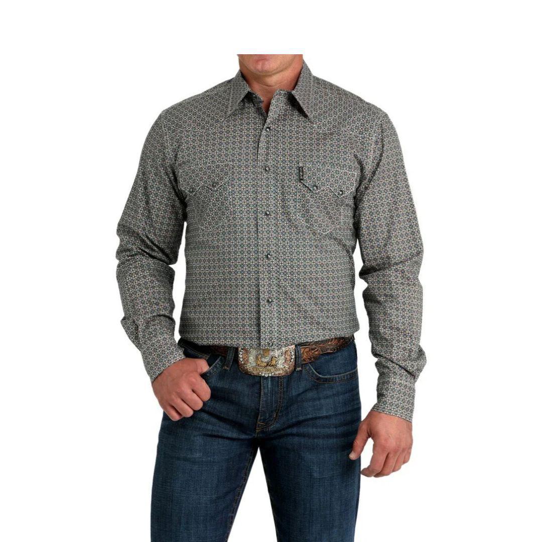 Cinch Men's Snap Button Modern Fit Shirt weis-western-wear