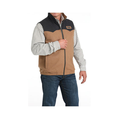 Cinch Men's Wooly Two Tone Vest weis-western-wear