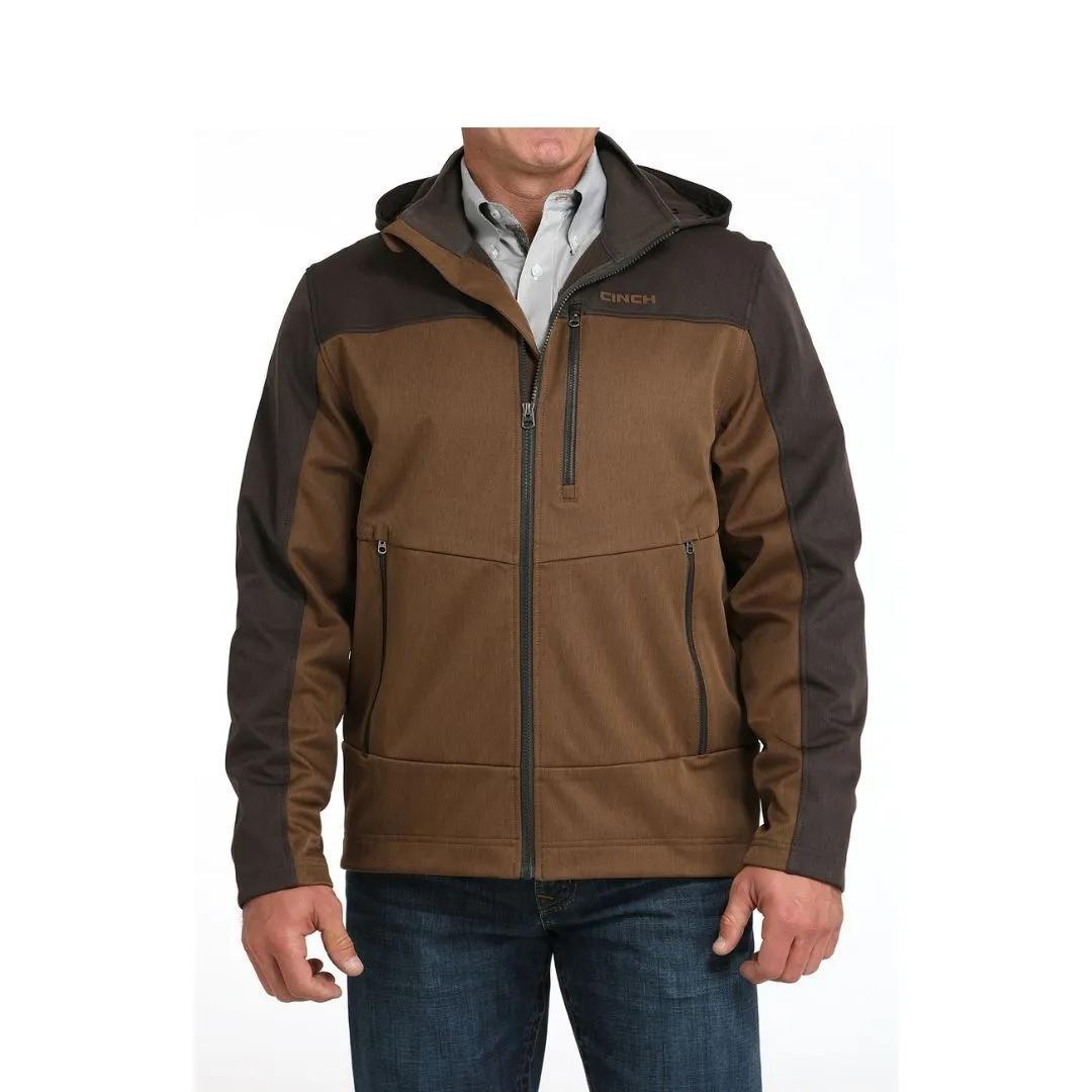 Cinch Men's Bonded Hooded Jacket weis-western-wear