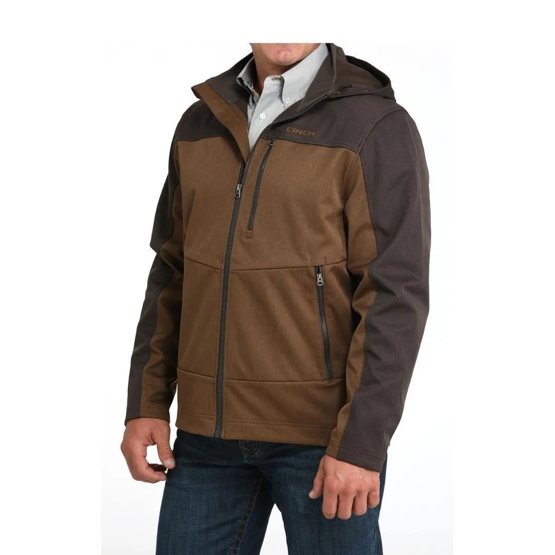 Cinch Men's Bonded Hooded Jacket weis-western-wear