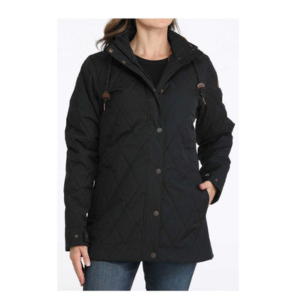 Cinch Women's Barn Coat Black weis-western-wear