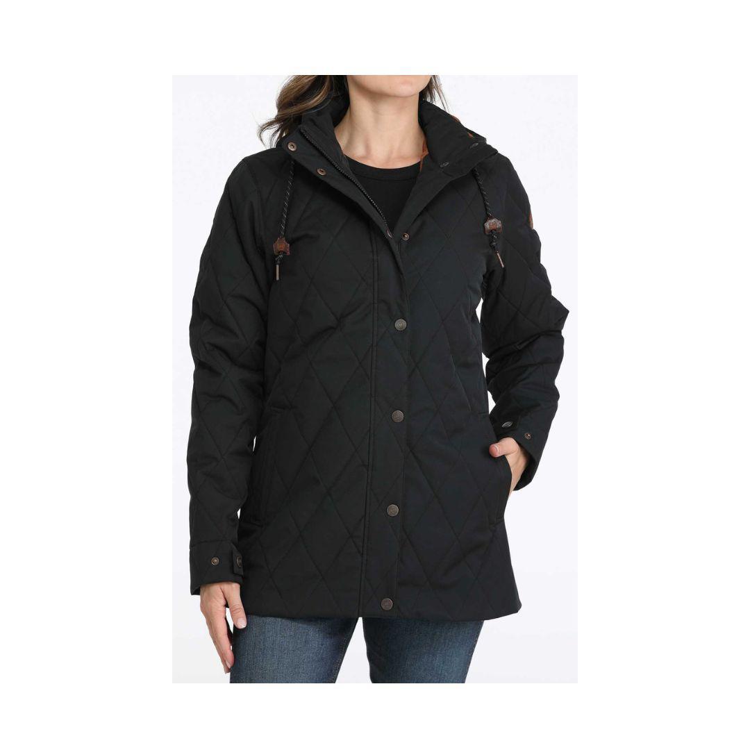 Cinch Women's Barn Coat Black weis-western-wear