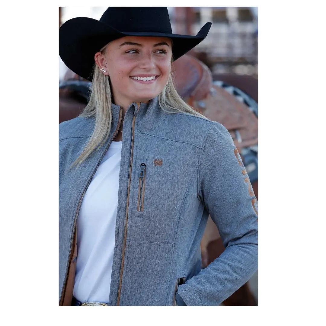 Cinch Women's Conceal Carry Charcoal Bonded Jacket weis-western-wear