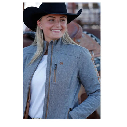 Cinch Women's Conceal Carry Charcoal Bonded Jacket weis-western-wear