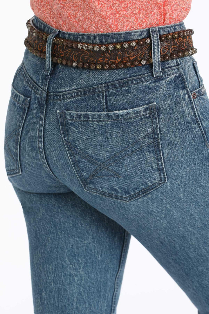 Cinch Women's Lynden Light Stone Trouser Jean