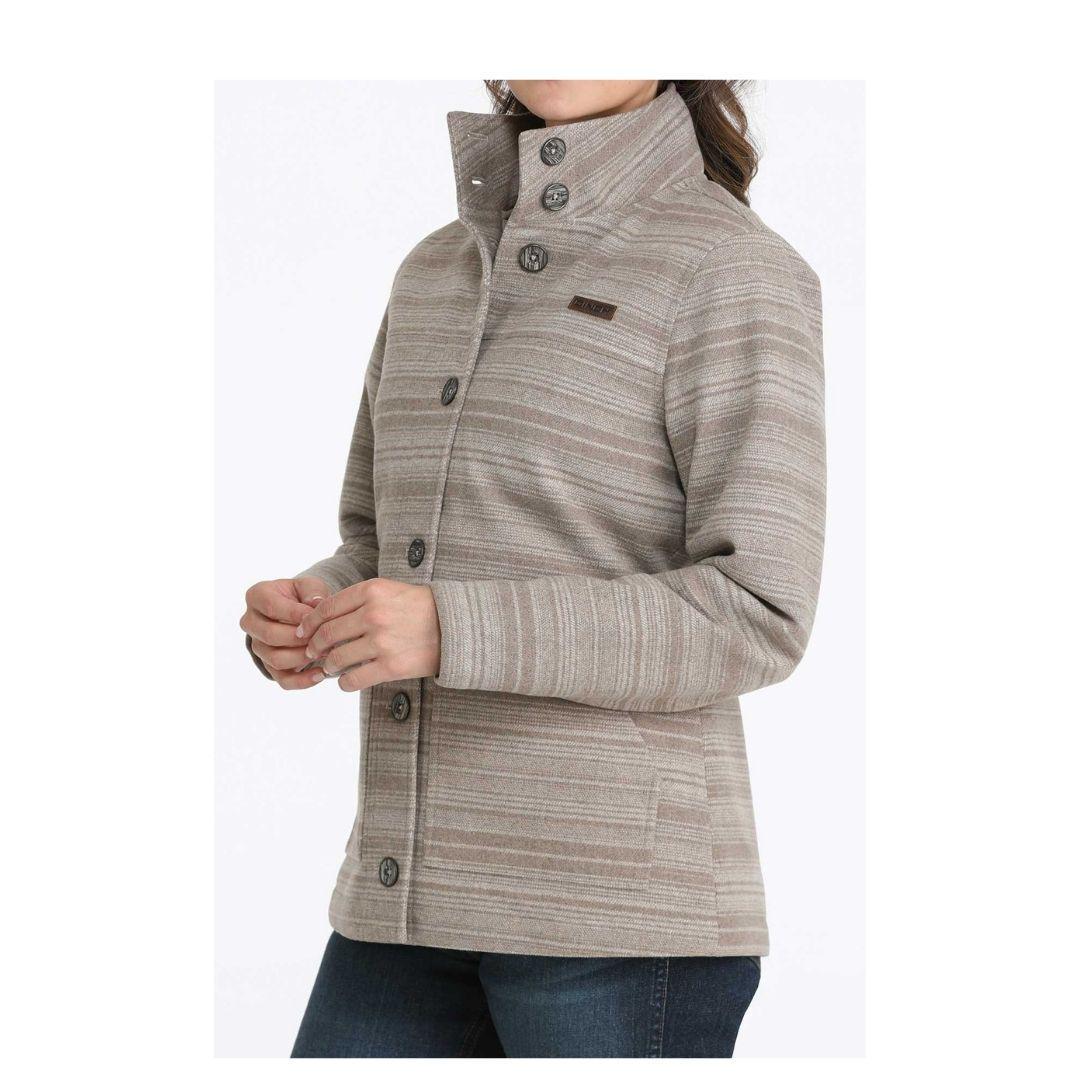 Cinch Women's Poly Wool Coat/Jacket Gray weis-western-wear