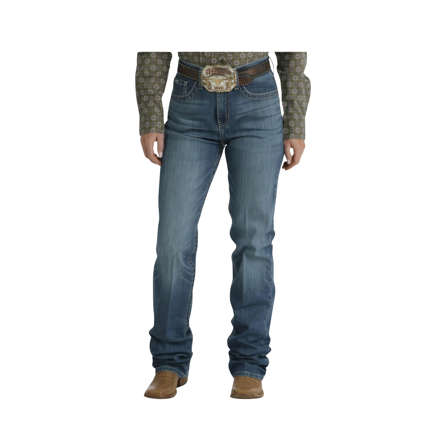 Cinch Womens Emerson Relaxed Fit Stonewash Jeans