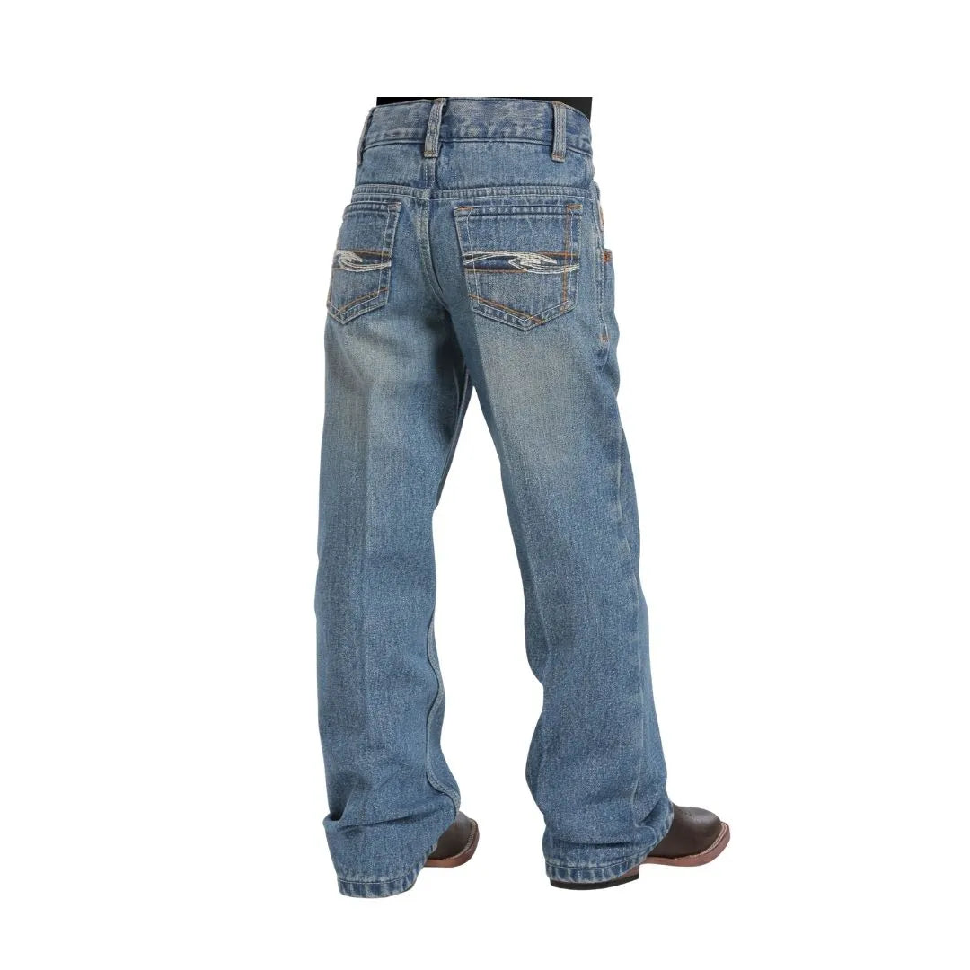 Cinch Boy's Tanner Regular Fit Jeans weis-western-wear