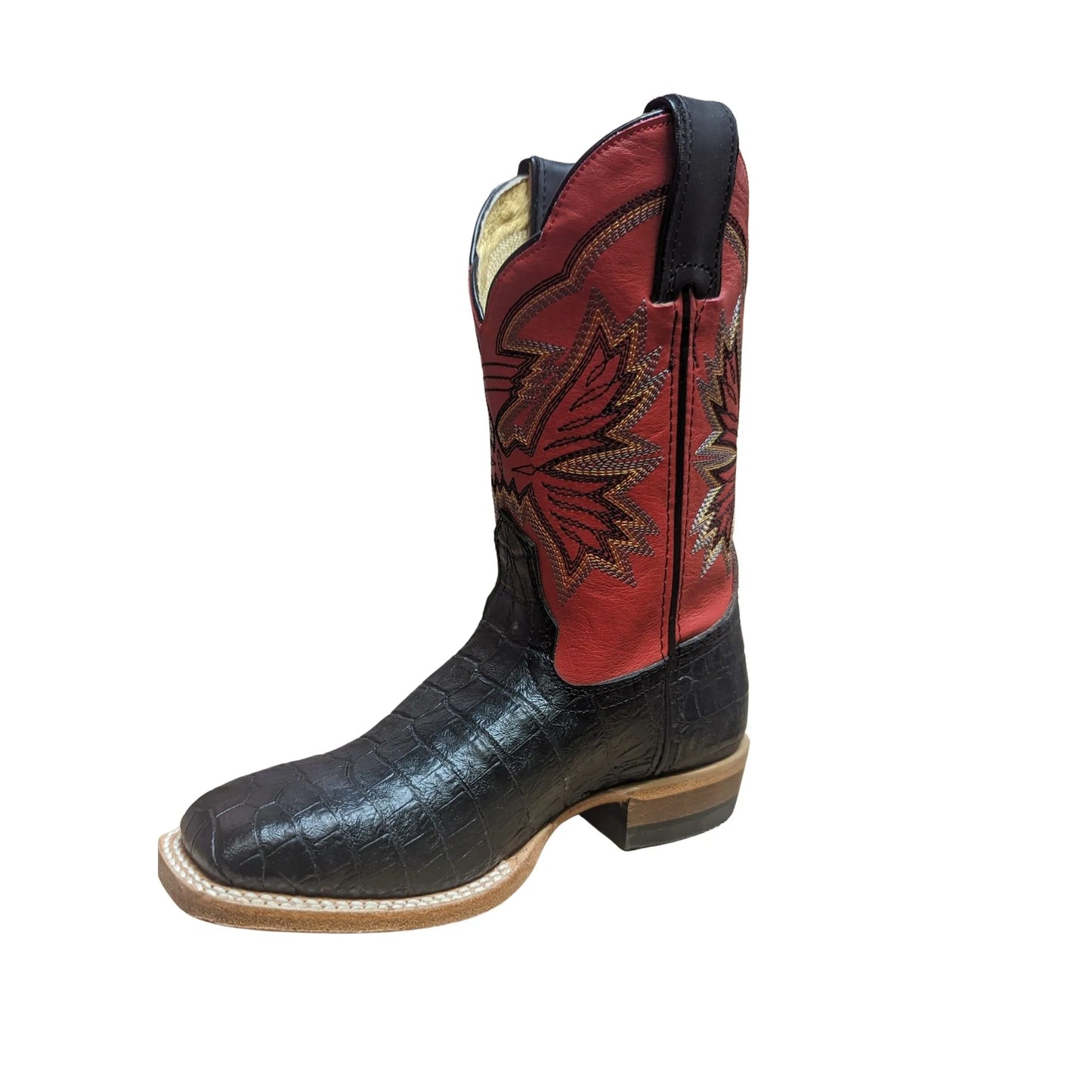Cinch Kid’s Cowboy Boots 10" Caiman Print