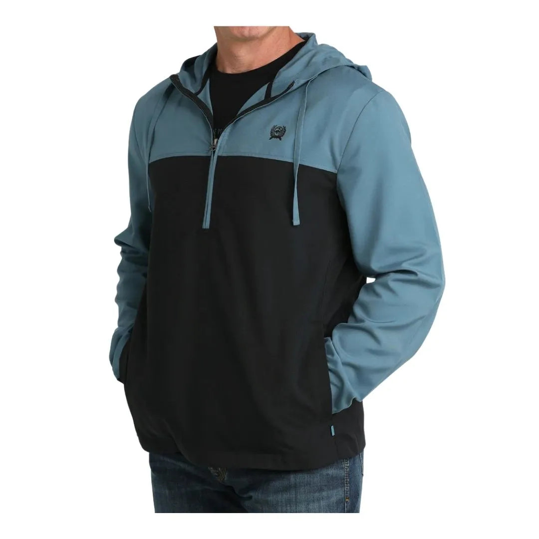 Cinch Men's 1/4 Zip Hooded Pullover
