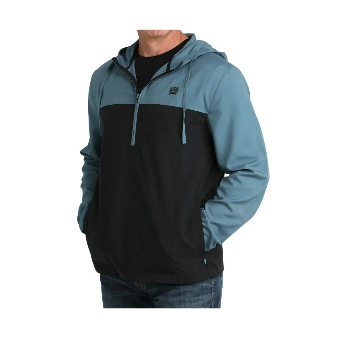 Cinch Men's 1/4 Zip Hooded Pullover