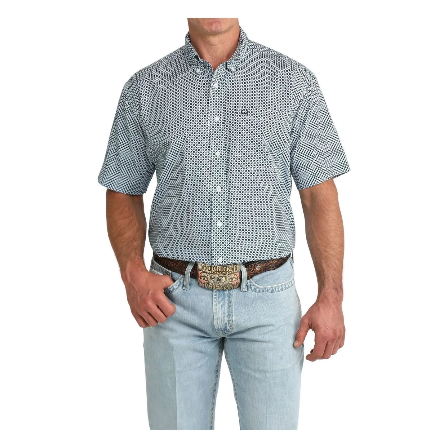 Cinch Men's ArenaFlex Button Up Short Sleeve