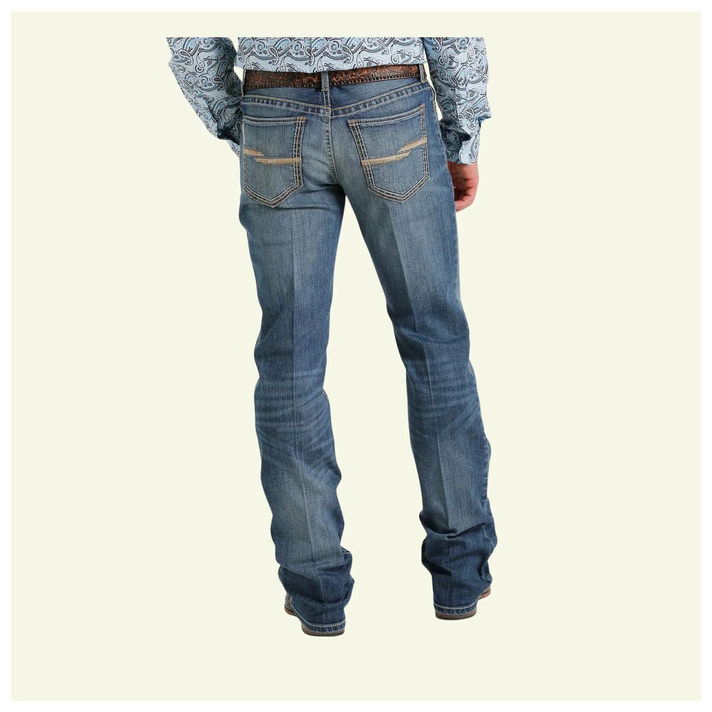 Cinch Men’s Jeans Ian Mid Rise Slim Boot