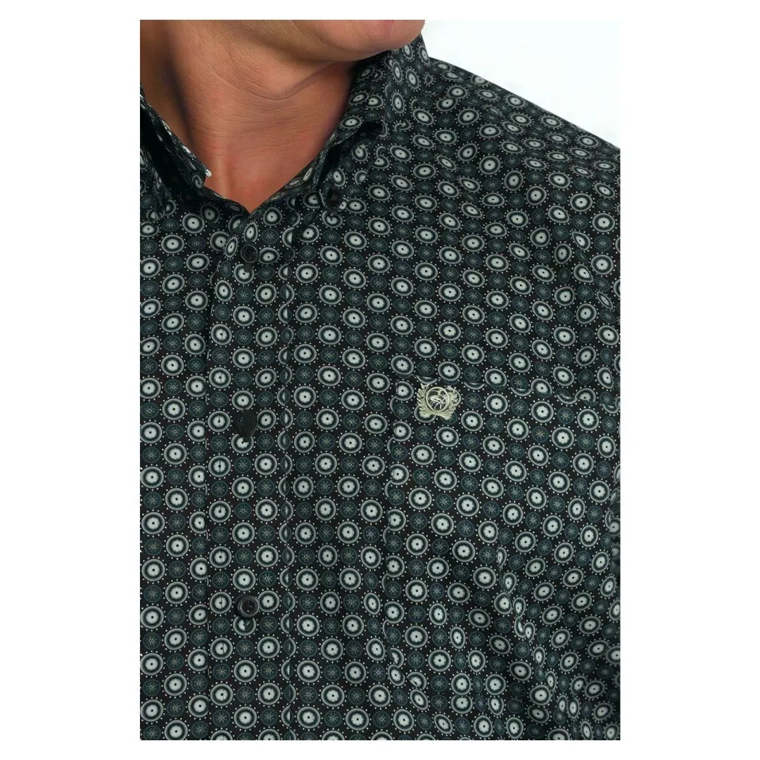 Cinch Men's Medallion Print Button-Down Western Shirt