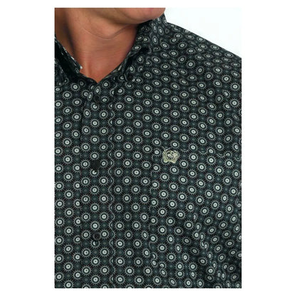 Cinch Men's Medallion Print Button-Down Western Shirt