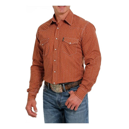 Cinch Men’s Modern Brown Long Sleeve Shirt