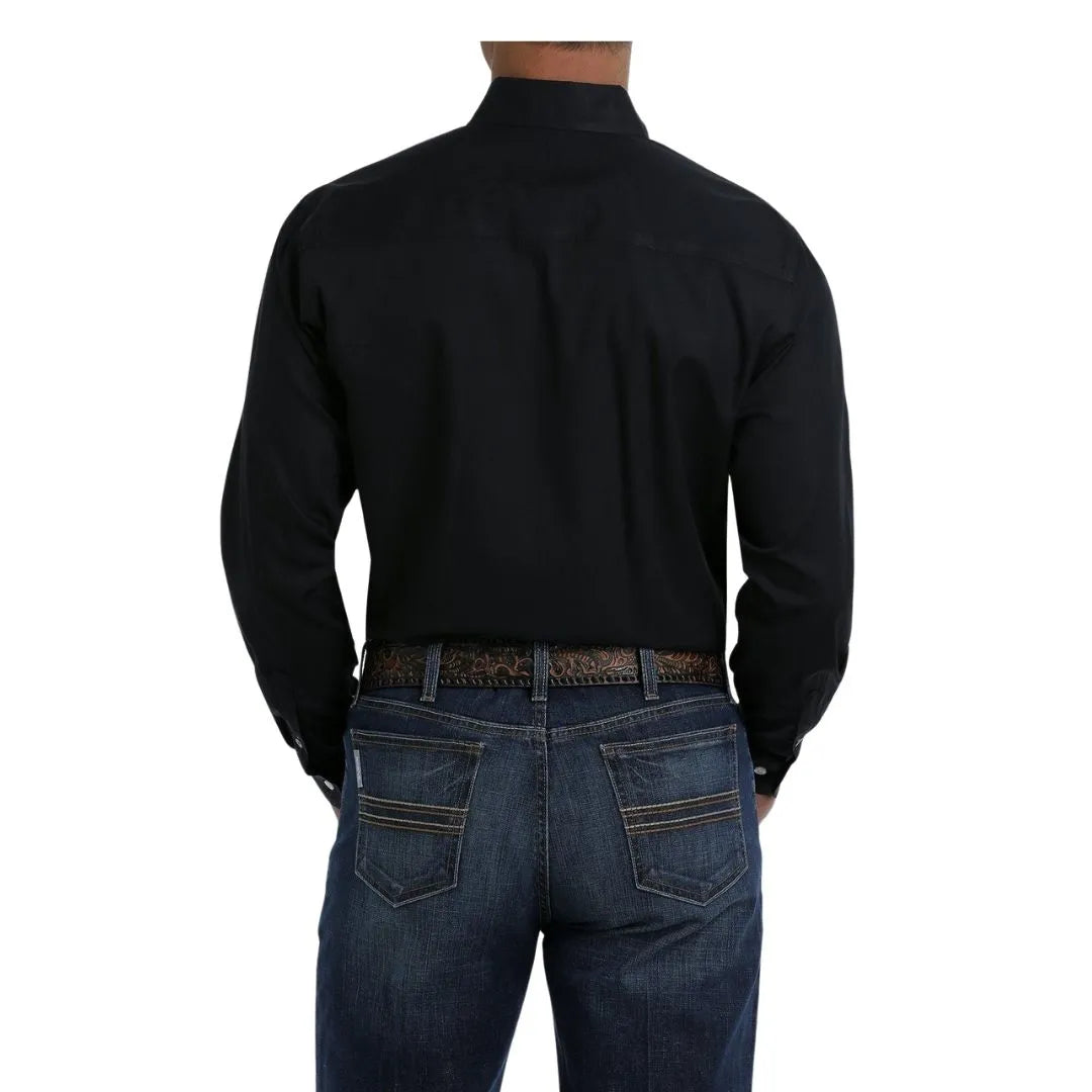 Cinch Men's Modern Fit Button-Down Shirt Solid Colour
