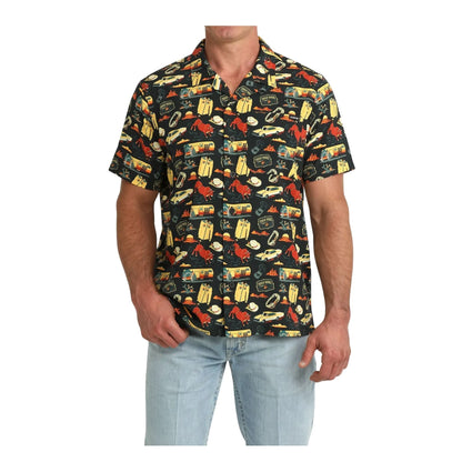 Cinch  Men's Short sleeves Camp Shirt