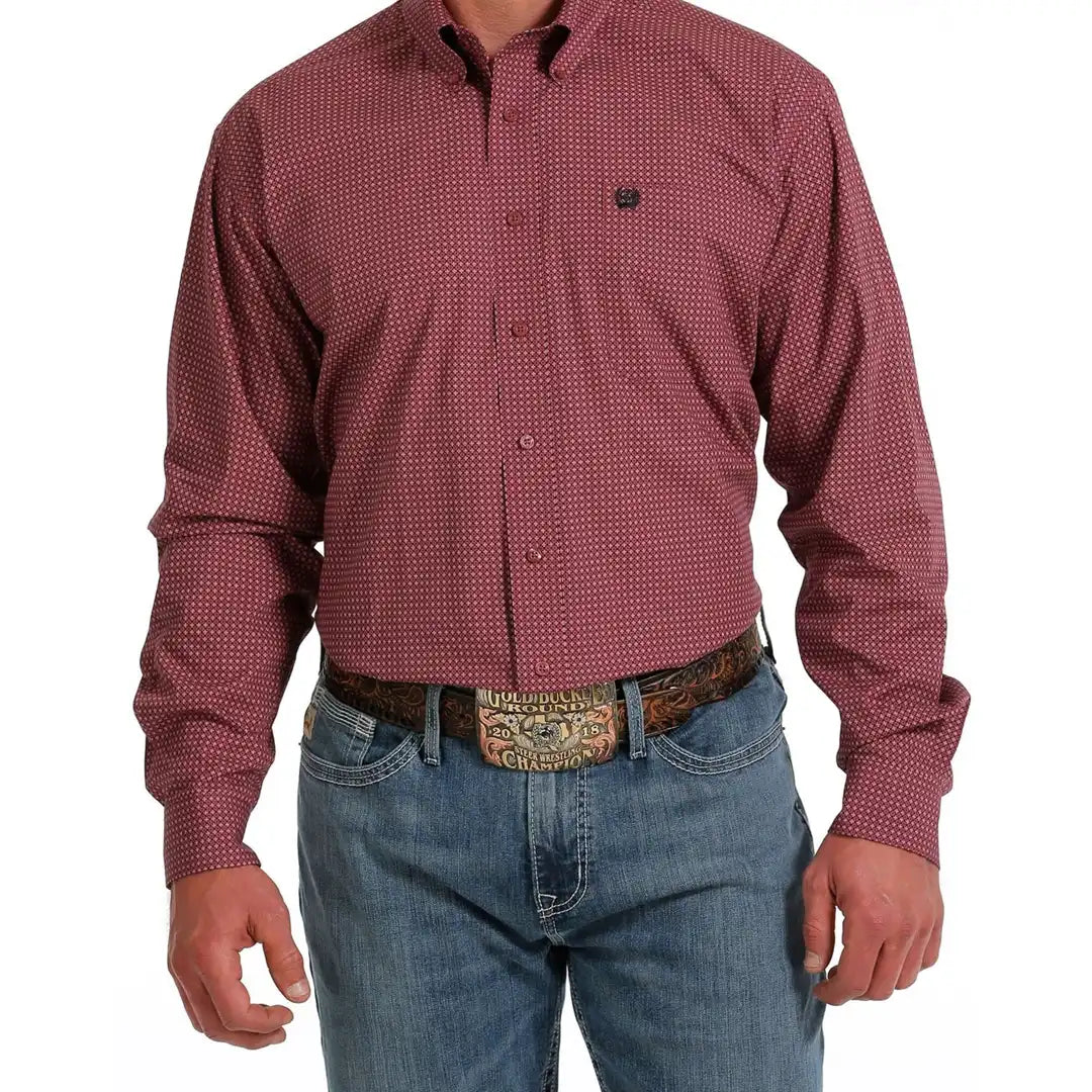 Men’s Cinch Long Sleeve Button Up
