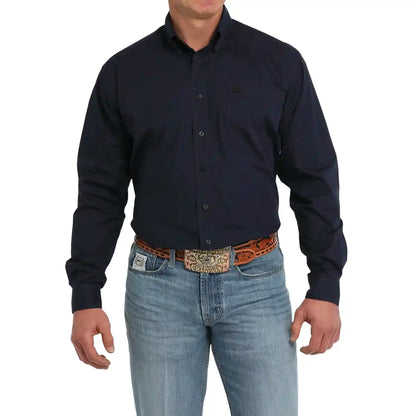 Cinch Men's Cattle Print Button-Down Western Shirt