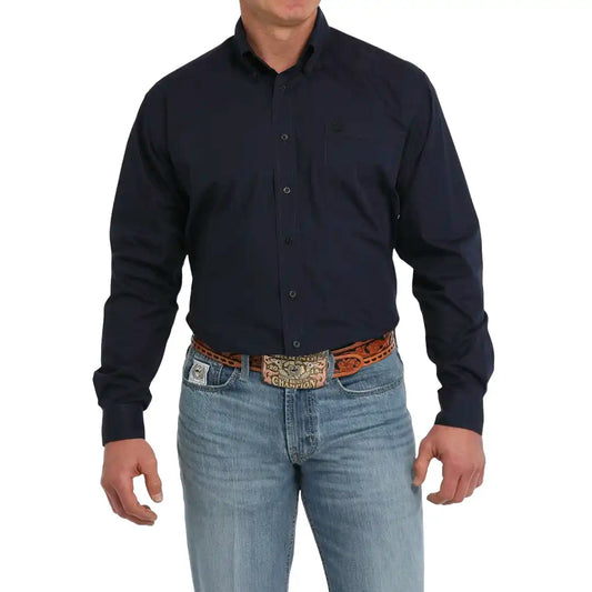Cinch Men's Cattle Print Button-Down Western Shirt