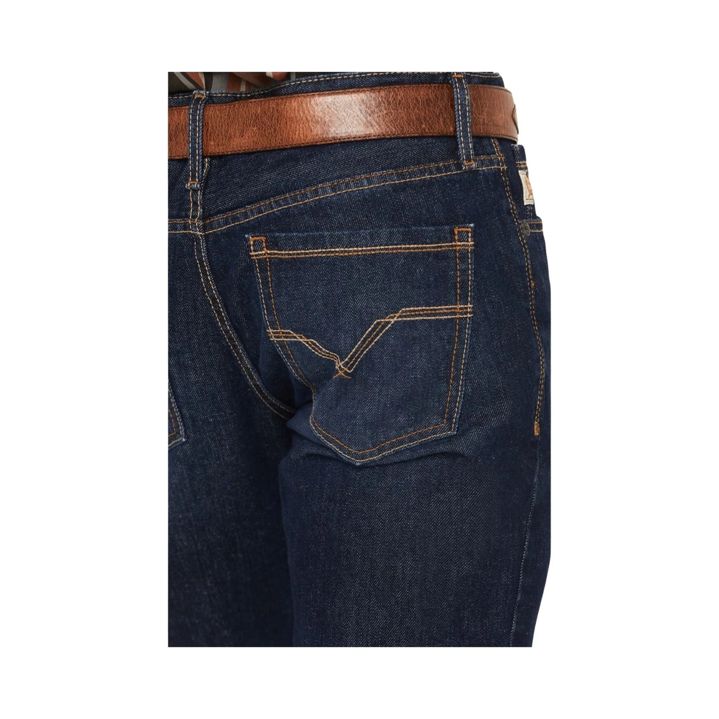 Cinch Men's Ian Dark Wash Slim Bootcut Rigid Denim Jeans