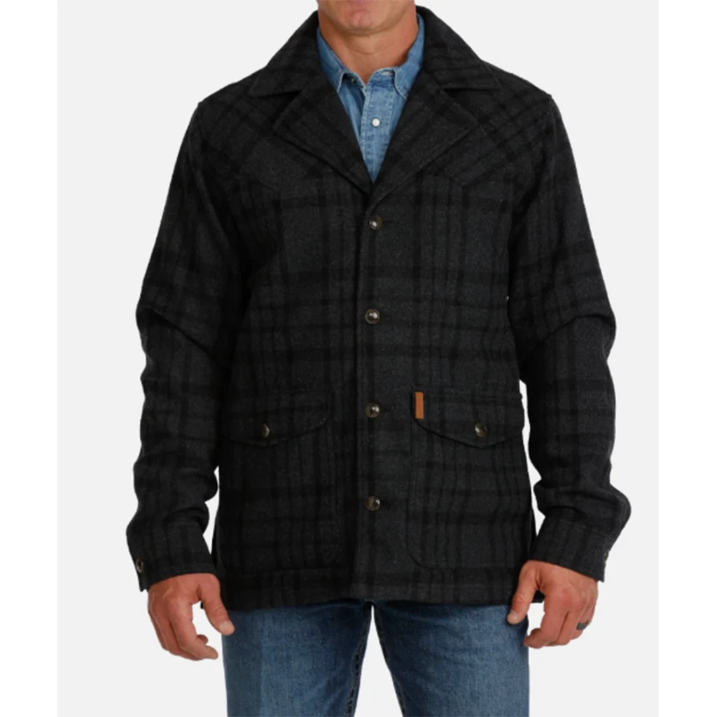 Cinch Men's Jaquard Dress Coat