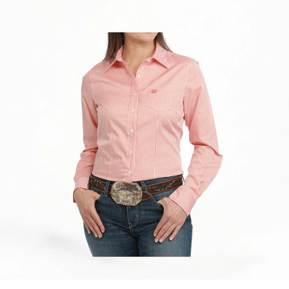 Cinch Women's Tencel Arena Fit Button Down Western Shirt