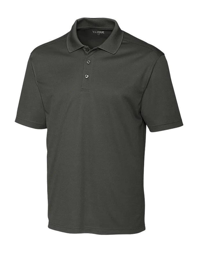 Clique Men's Golf Shirt Polo In Gray CGS002