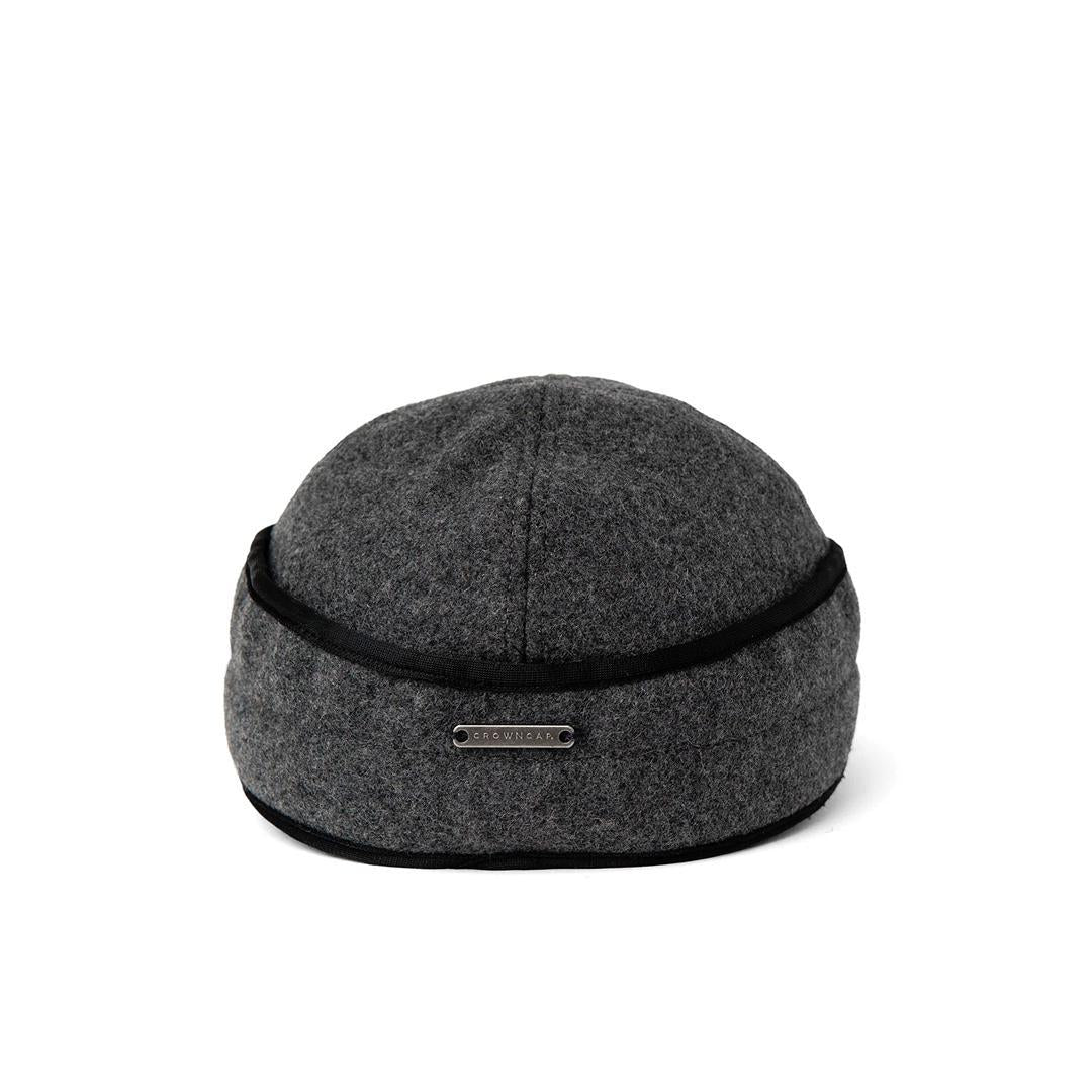 Crown Cap Classic Wool Blend Railroad Cap weis-western-wear