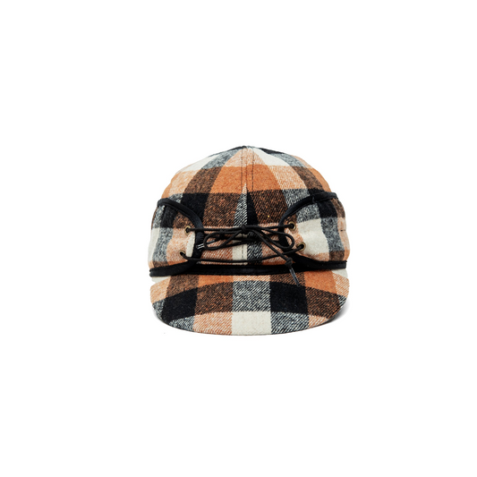 Crown Cap Plaid Check Railroad weis-western-wear
