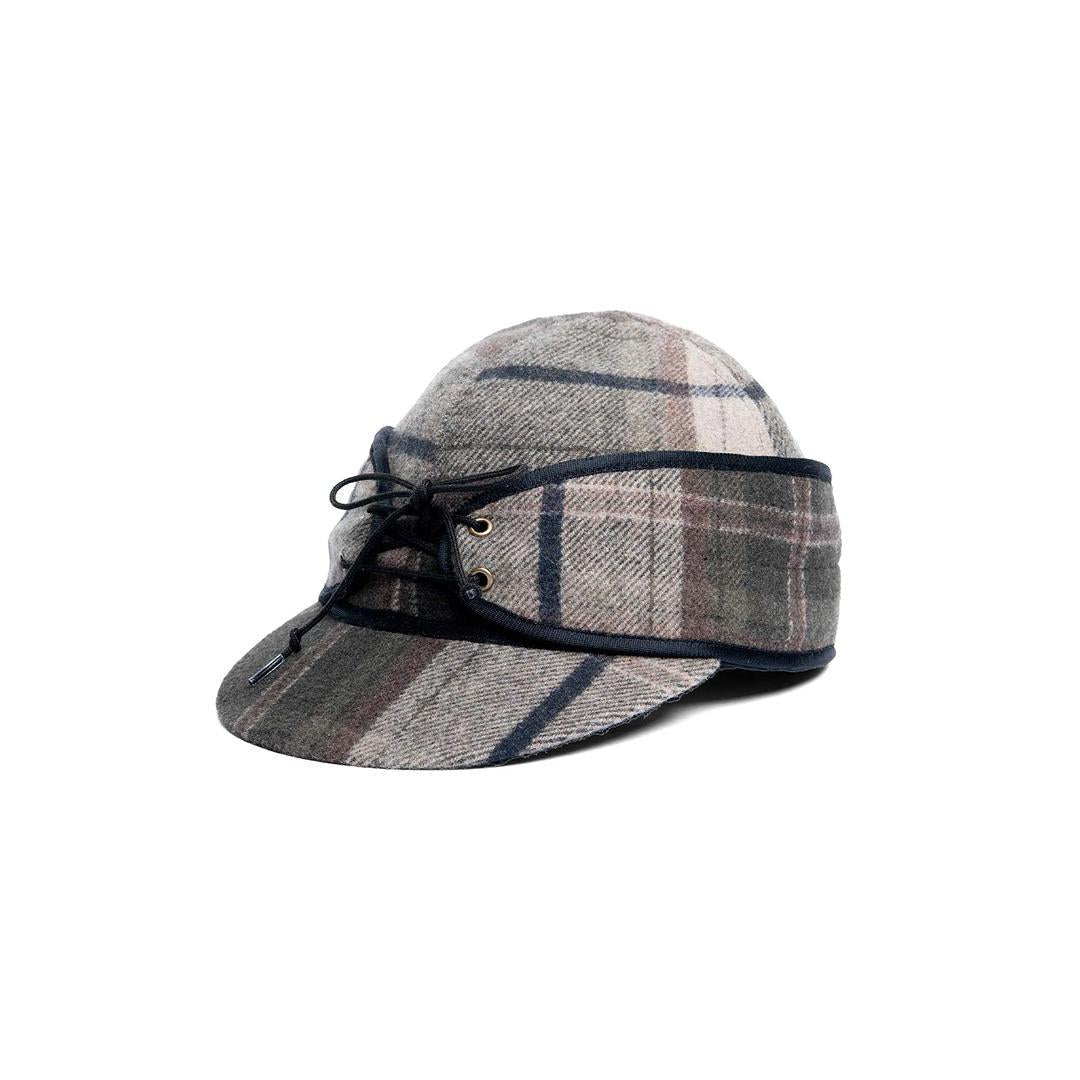 Crown Cap Woodland Plaid Railroad Winter Cap weis-western-wear
