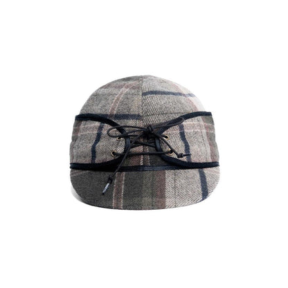 Crown Cap Woodland Plaid Railroad Winter Cap weis-western-wear