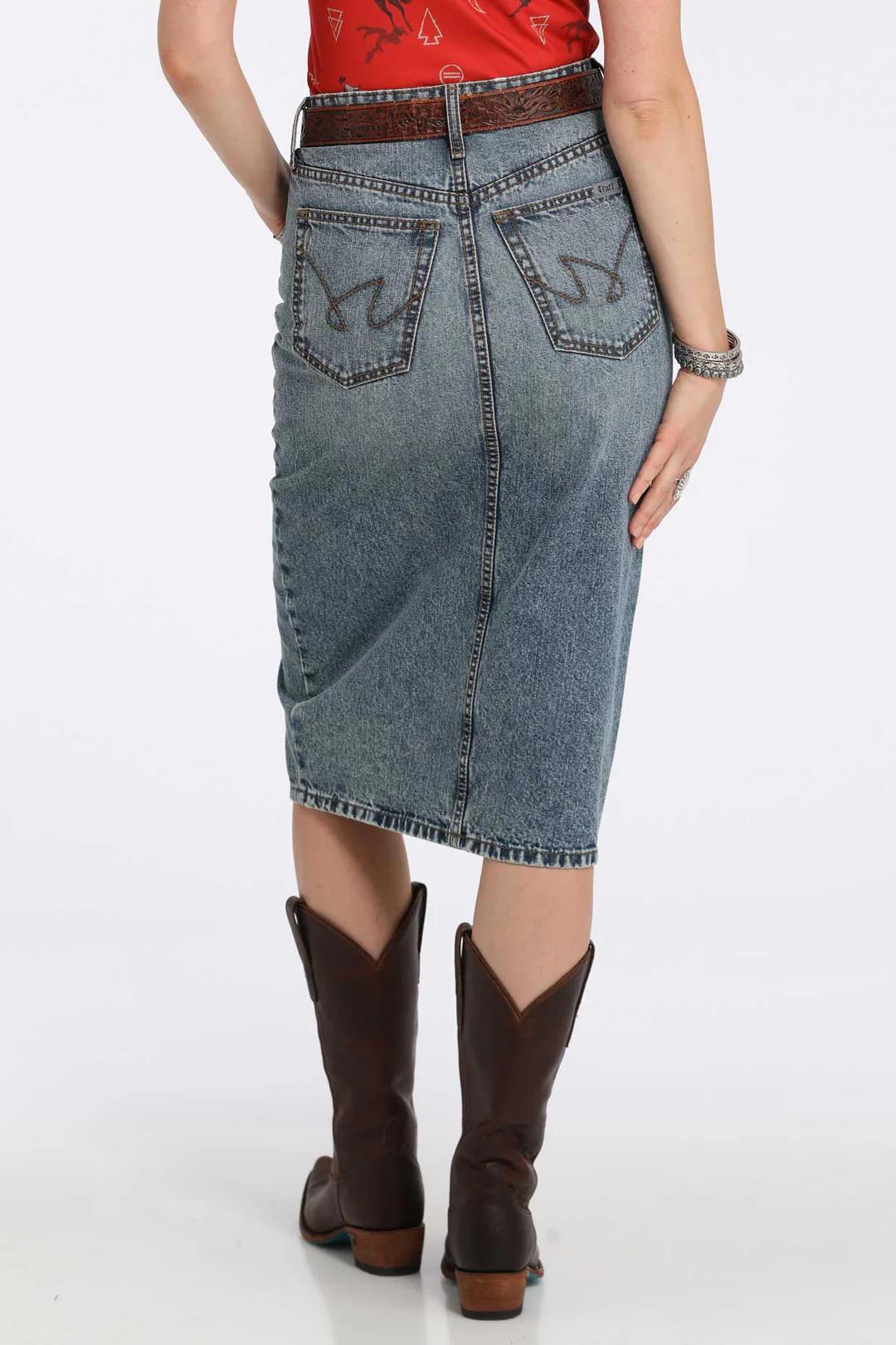Cruel Denim Women's Ashlynn Midi Skirt