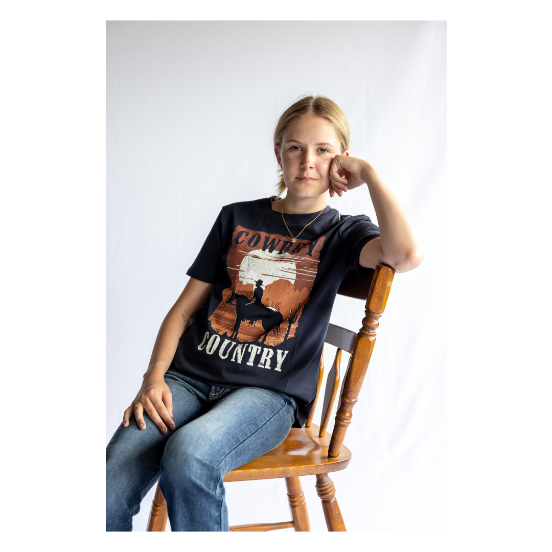 Cruel Denim Women's Cowboy Country T-Shirt CTK7450010