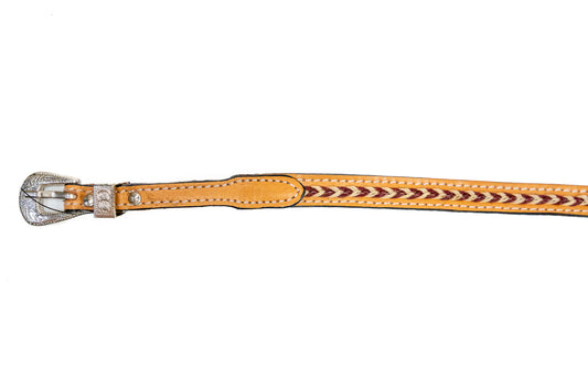 Challenger Braided Leather Hat Band