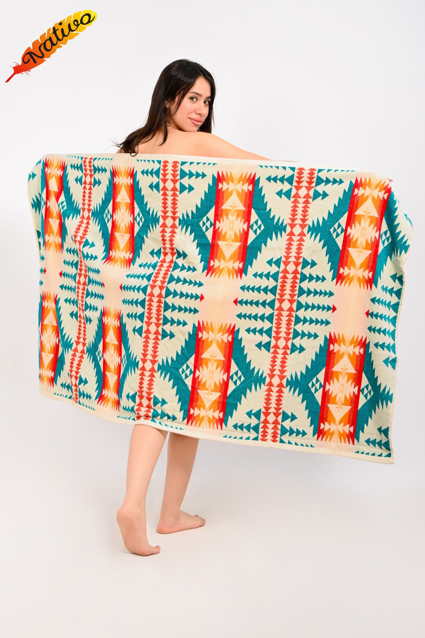 Nativo Beach Towel Western weis-western-wear