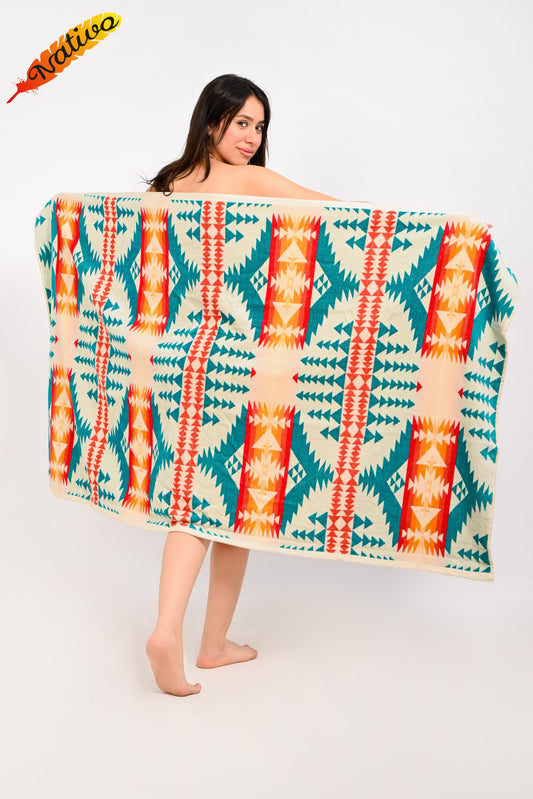 Nativo Beach Towel Western weis-western-wear