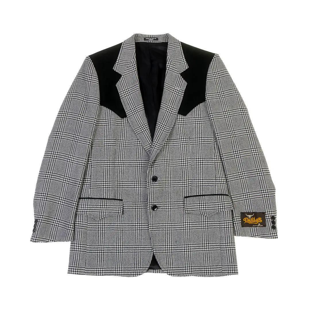 Dallas Men's Sport Jacket Denver Houndstooth Check – Wei's Western