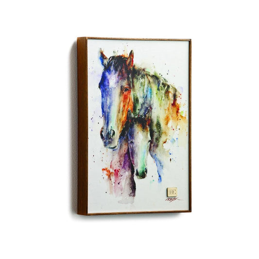 Demdaco Big Sky Carver A Mother's Love Mare & Foal Wall Art 3005210331