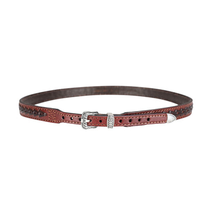 Red Dirt Hat Co. Unisex Arrow Stitch Hat Band weis-western-wear