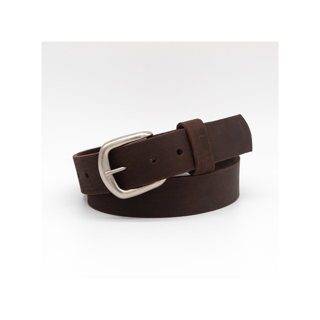 Boston Leather 1.5" Top Grain Smooth Leather Casual Belt