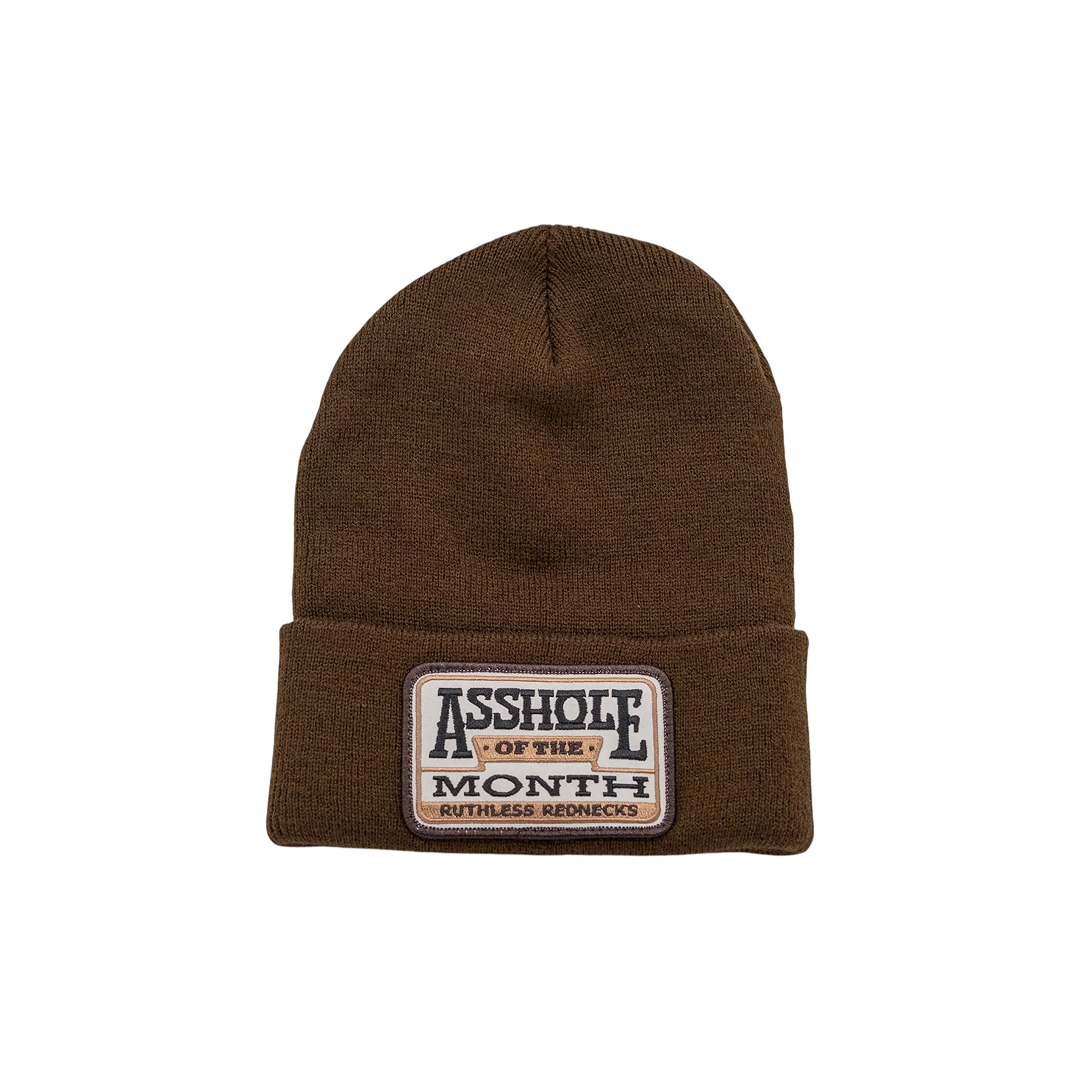 Ruthless Rednecks Asshole of the Month Beanie