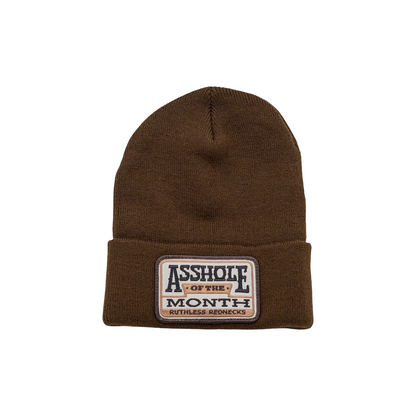 Ruthless Rednecks Asshole of the Month Beanie