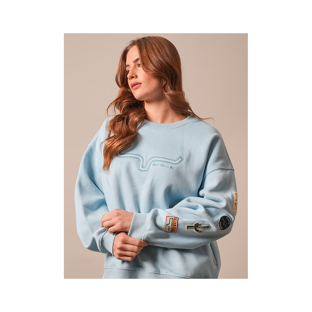 Kimes Ranch Women's Saguaro Patch Crew Neck