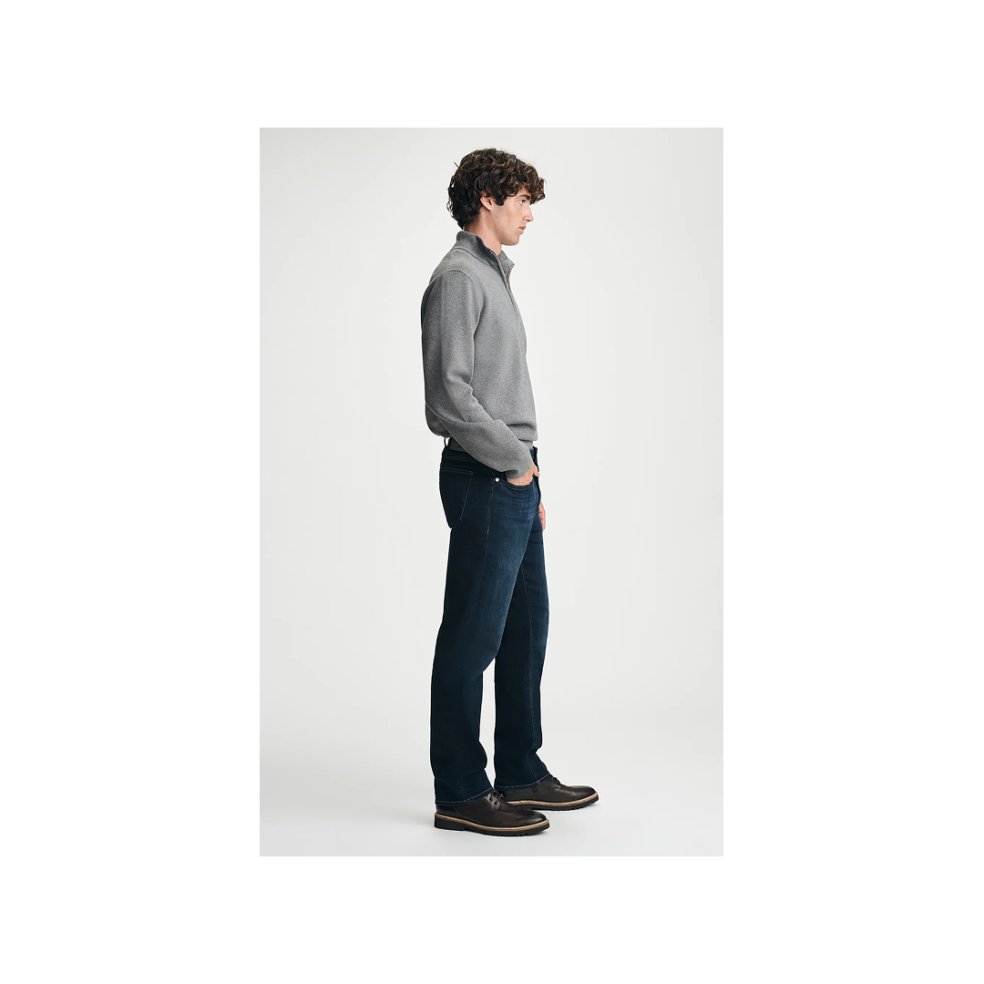 Mavi Men's Zach Feather Blue Straight Leg Jean