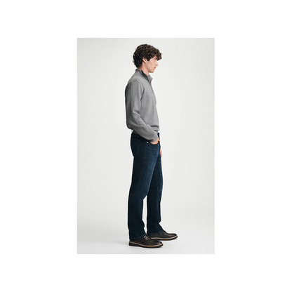 Mavi Men's Zach Feather Blue Straight Leg Jean