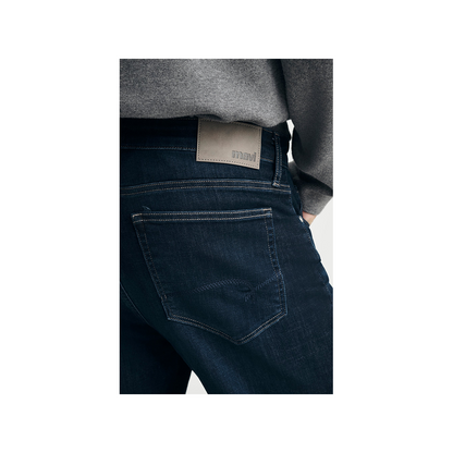Mavi Men's Zach Feather Blue Straight Leg Jean
